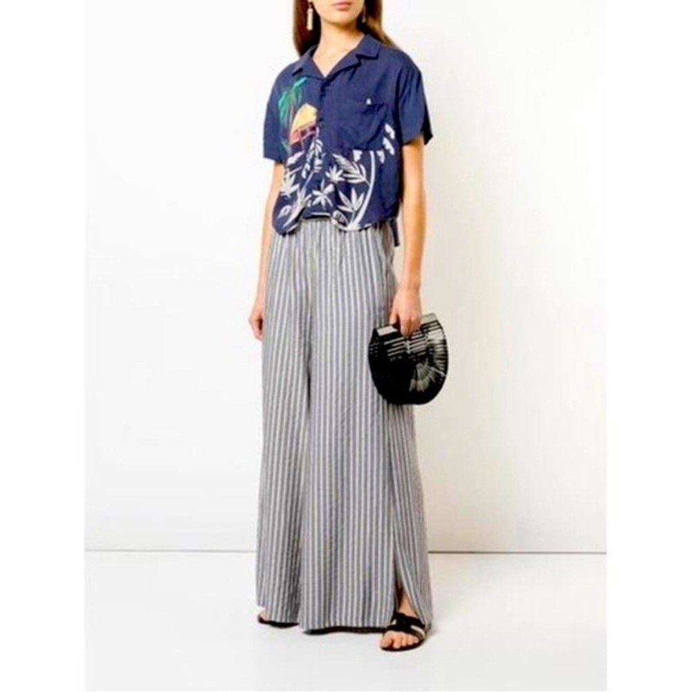 Onia - Blue Striped Pants - M